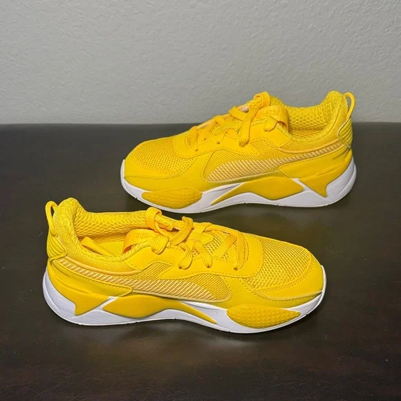 Puma RS-X AO Dandelion Kids Athletic Shoes 3C - Picture 4 of 9